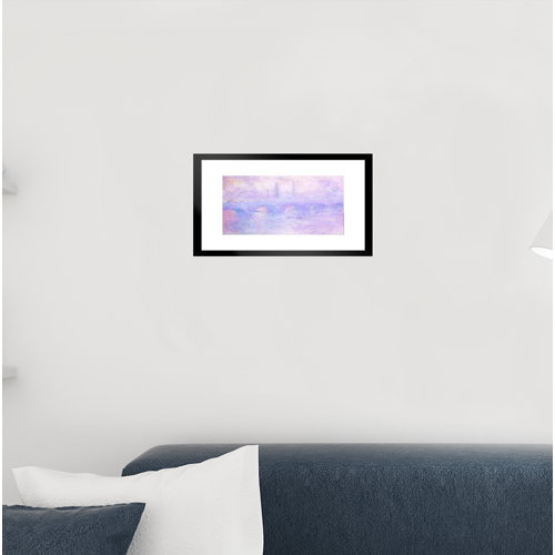 Red Barrel Studio® Claude Waterloo Bridge Effect Of Fog